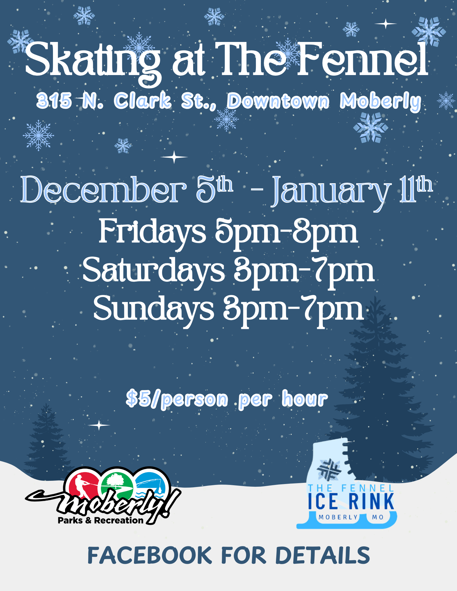 Skate Rink info 